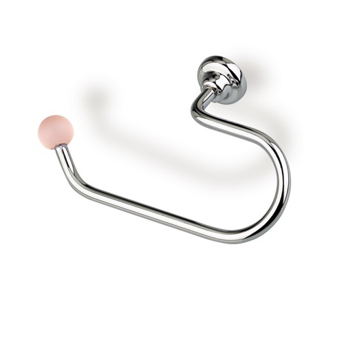 Towel Ring, StilHaus Y11, Chrome and Frosted Glass Towel Ring Y11